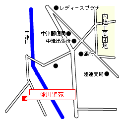 （画像）愛川聖苑の案内図