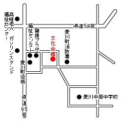 （画像）文化会館の案内図