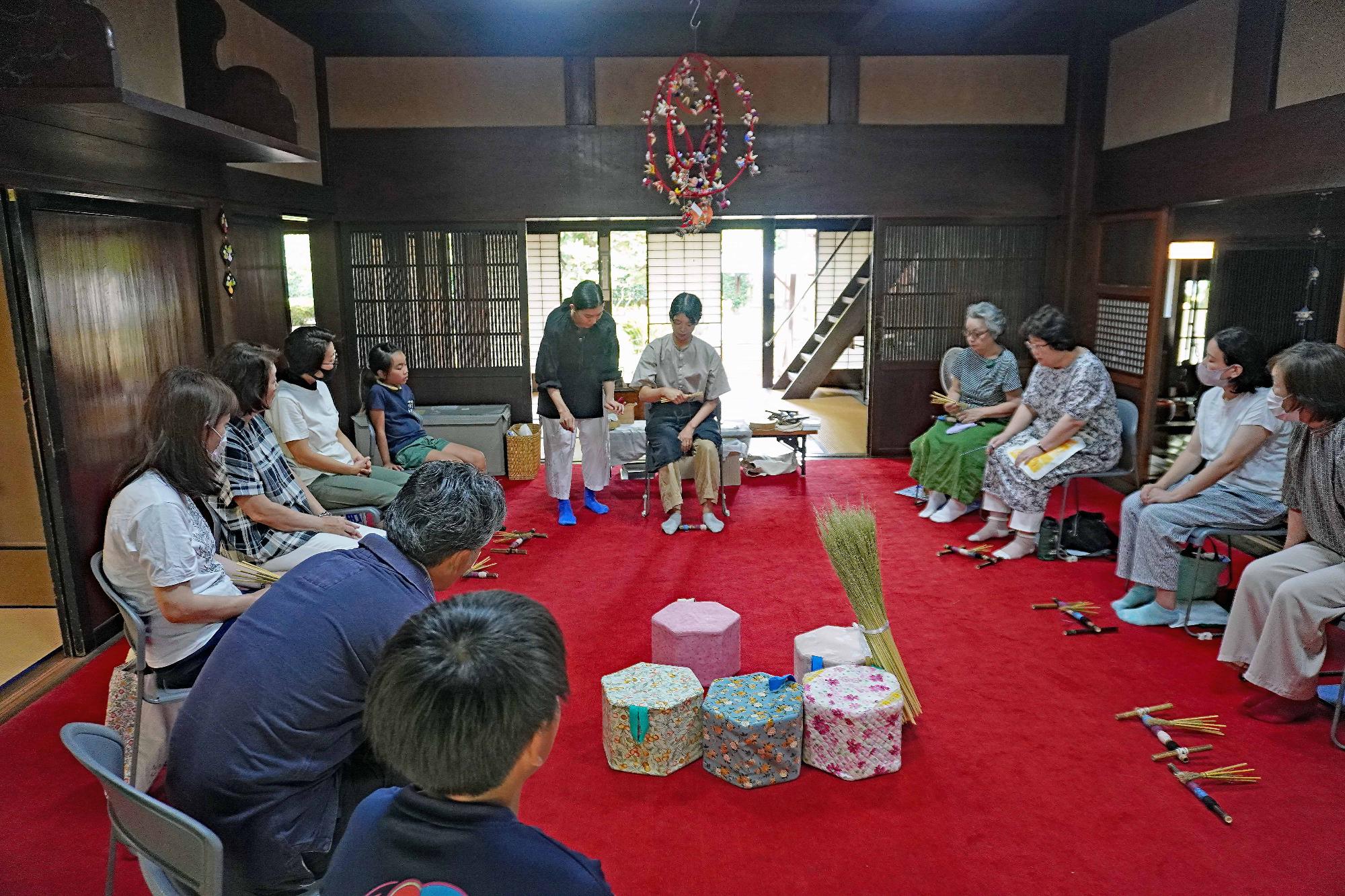 中津箒手づくり教室