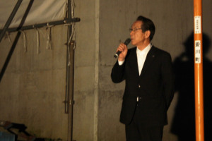 (写真)小野澤町長あいさつ