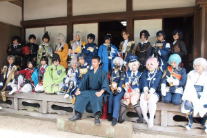 (写真)コスプレの様子