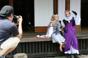 (写真)コスプレの様子