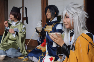 (写真)コスプレの様子