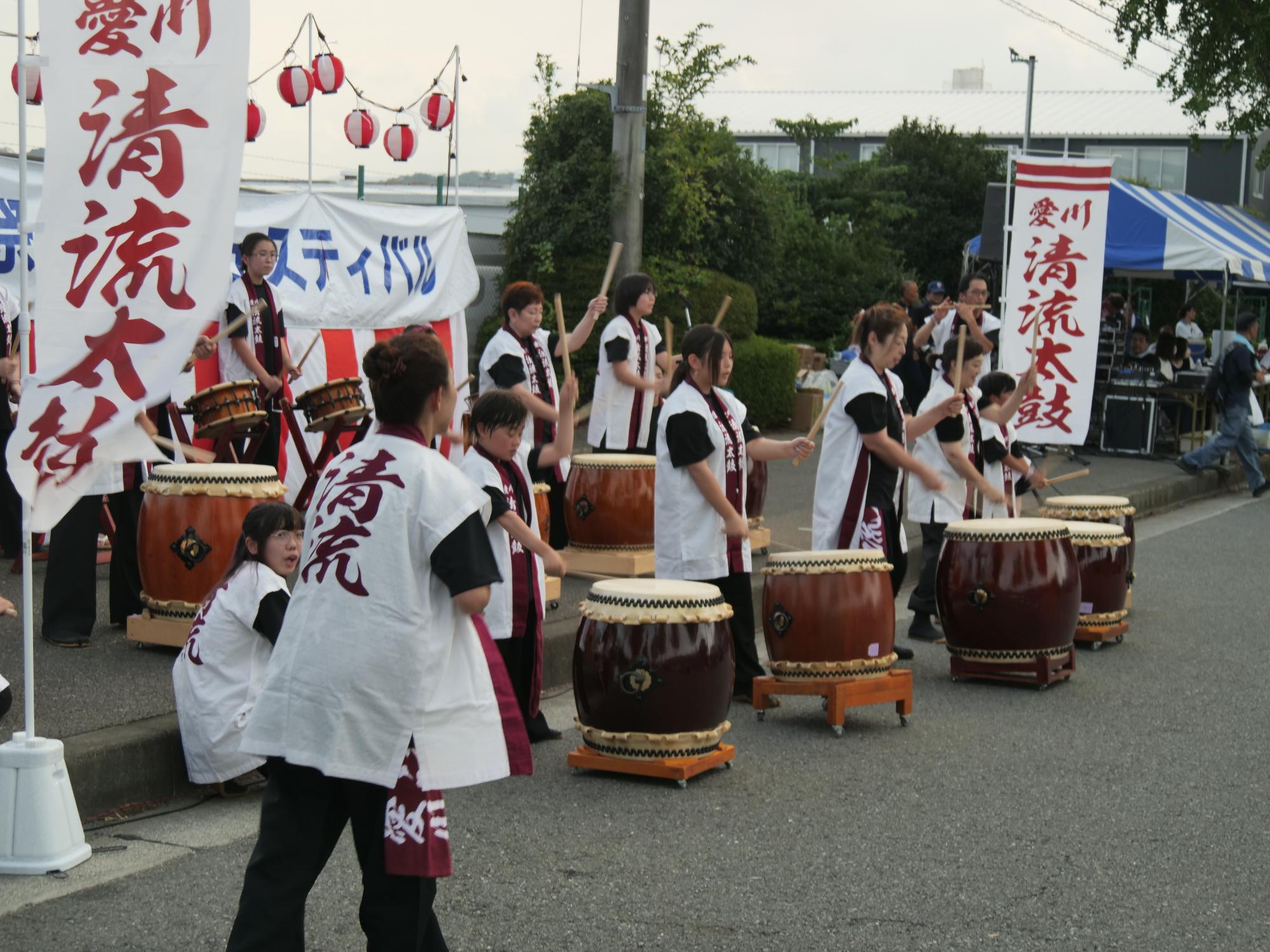 （写真）太鼓