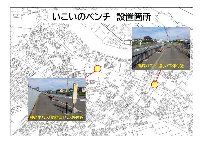 ベンチ設置箇所