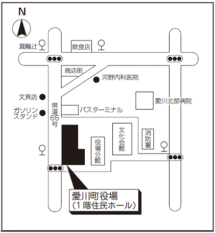 (画像)第6投票所案内略図