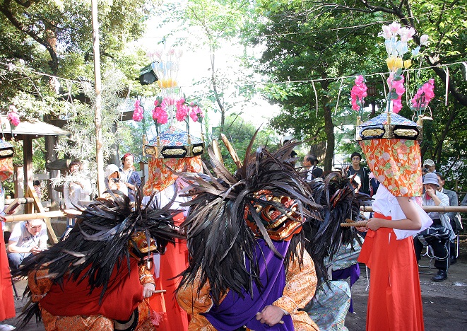 神奈川県横浜市「牛込の獅子舞」