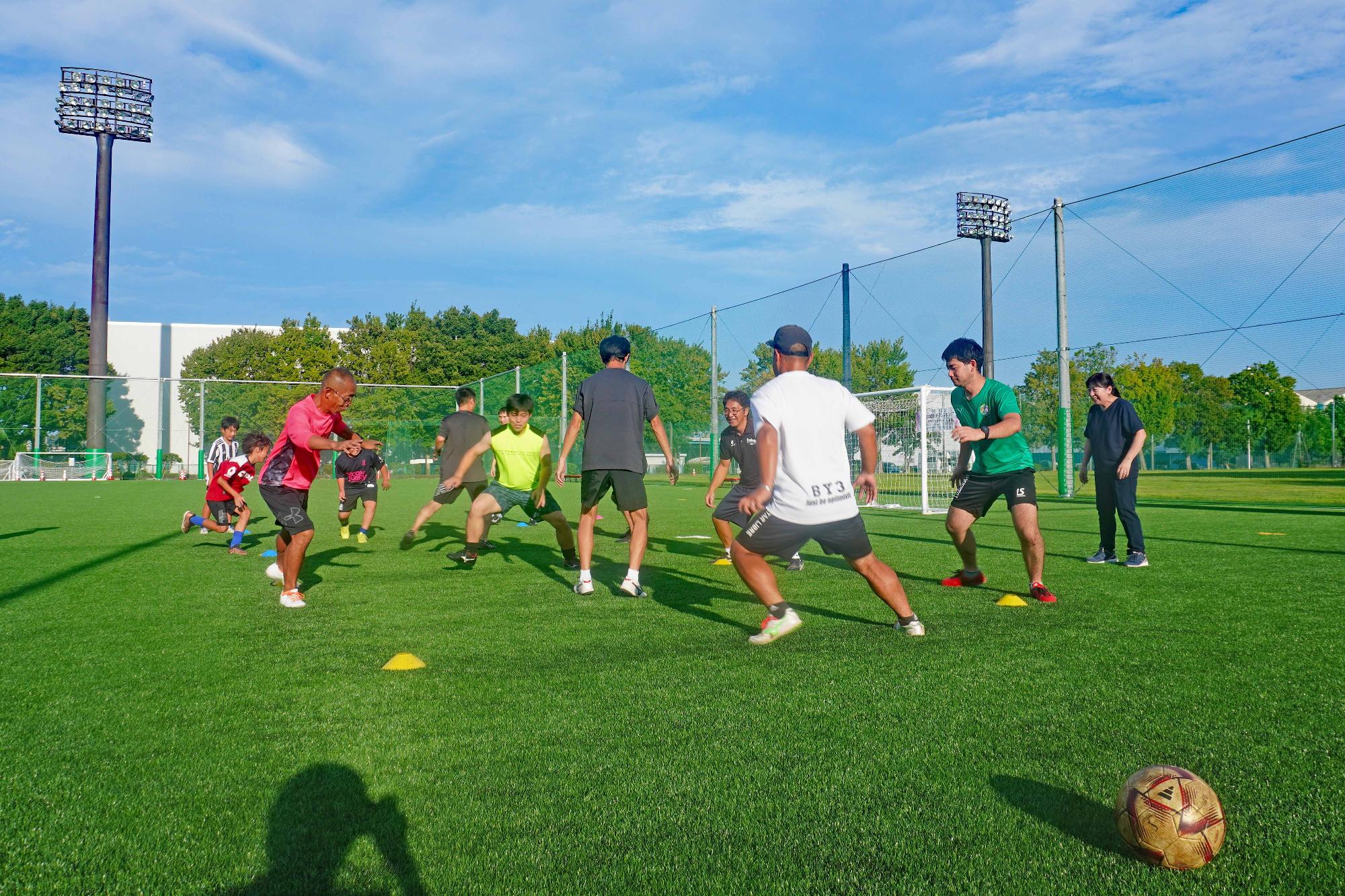 デフサッカー体験交流会