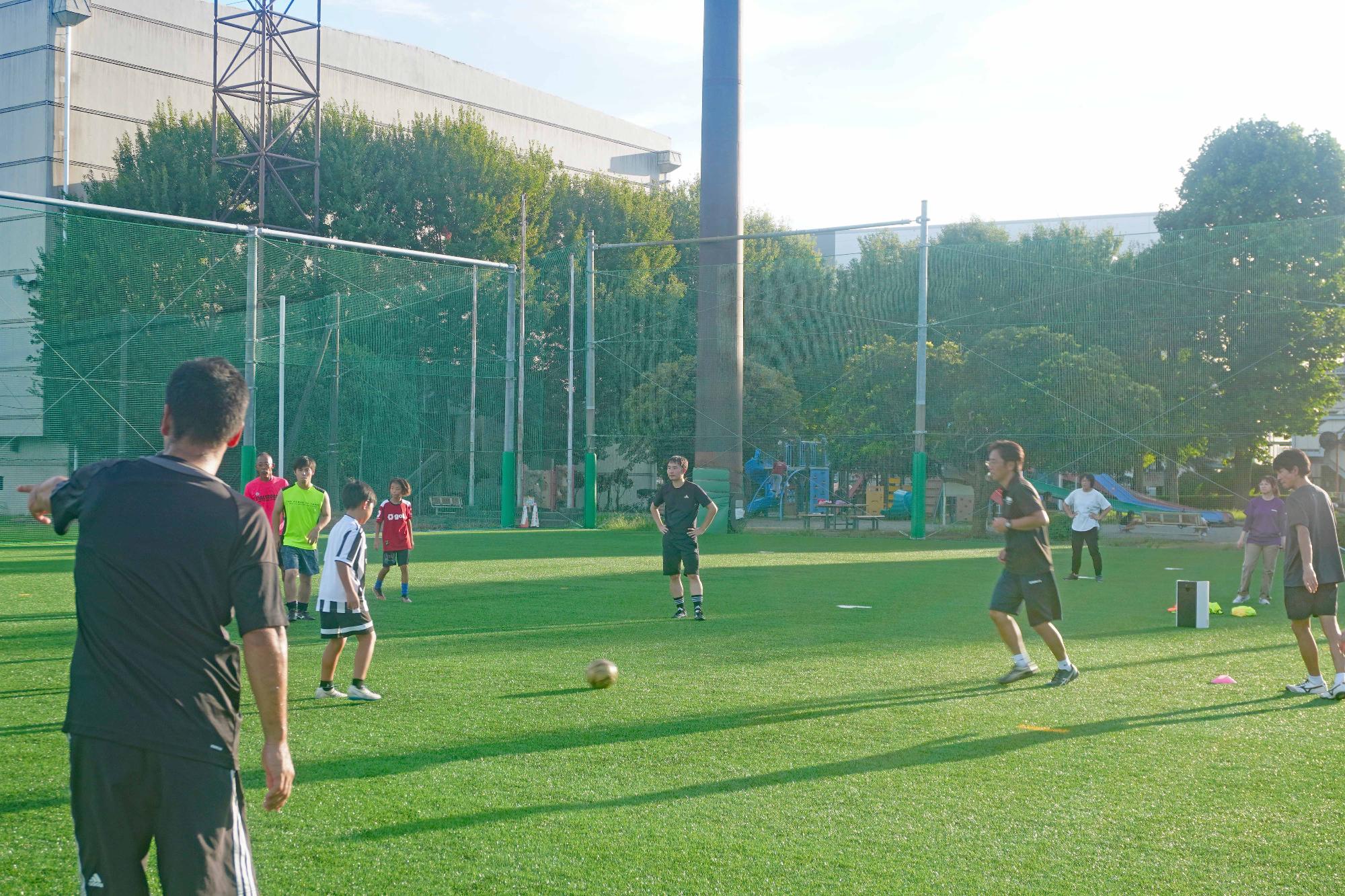 デフサッカー体験交流会
