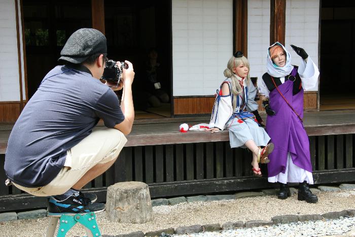2016年6月12日に開催した「山十邸コスプレイベント」の写真
