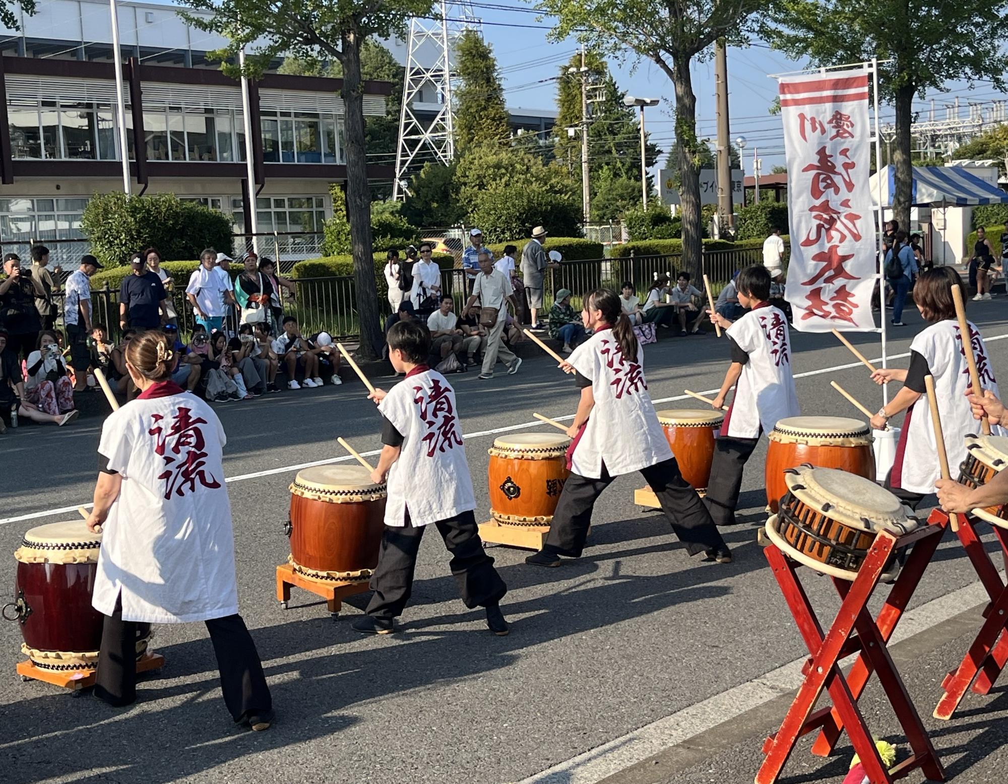 愛川清流太鼓