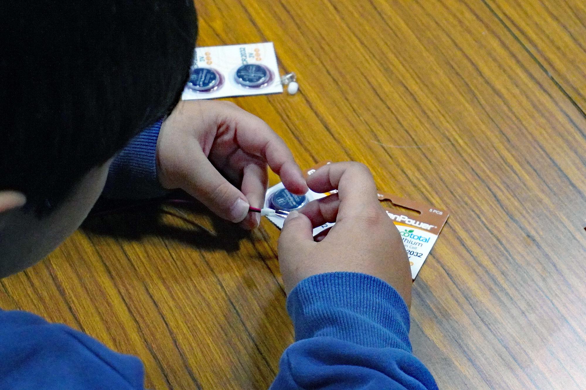 折り紙LEDワークショップ