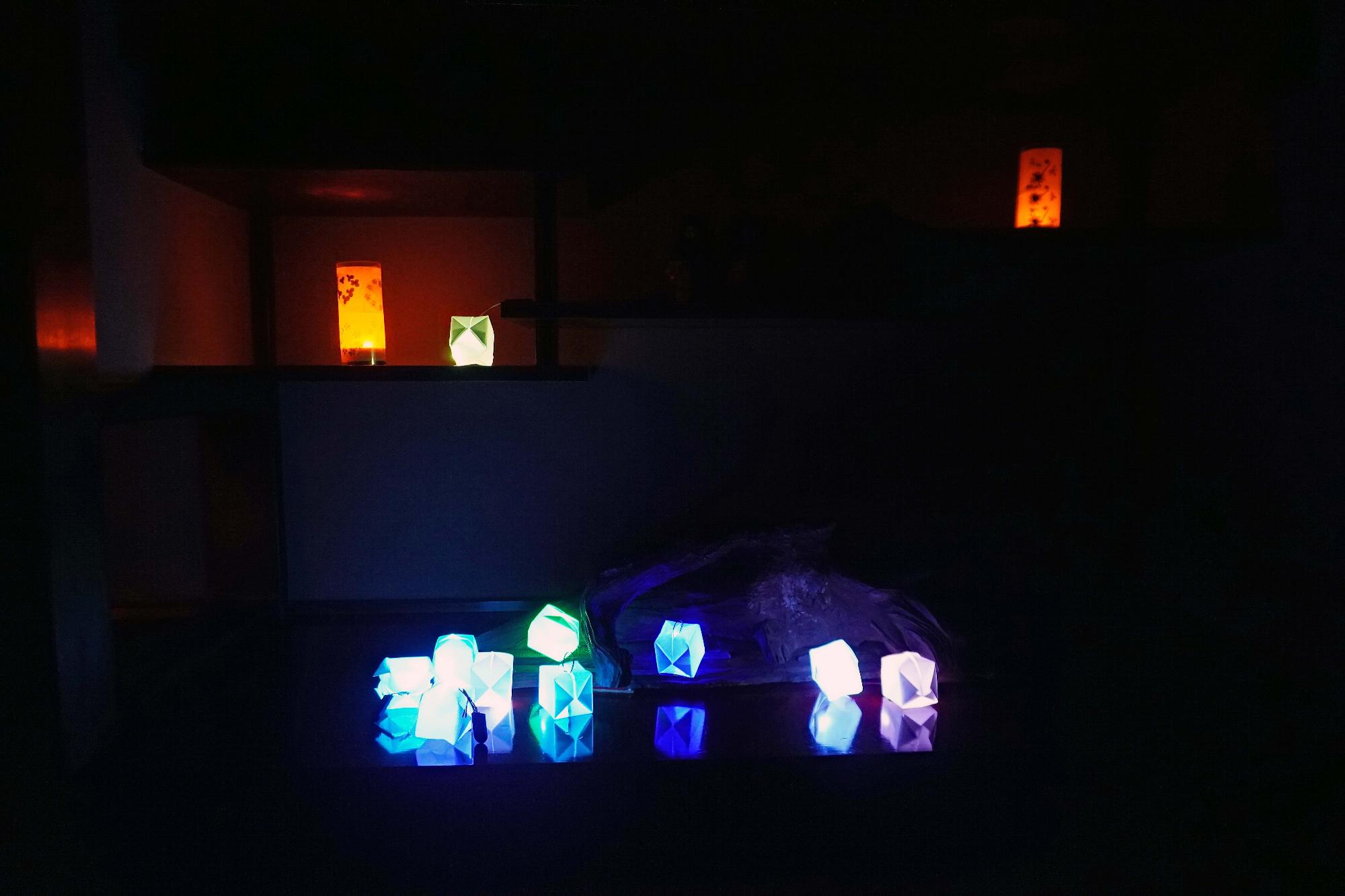 折り紙LEDワークショップ