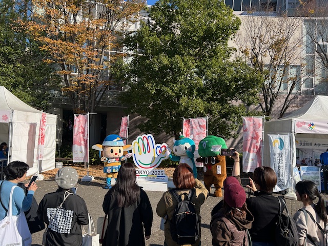 東京2025デフリンピック応援隊マスコットグリーティング