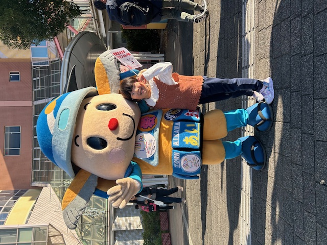 東京2025デフリンピック応援隊マスコットグリーティング