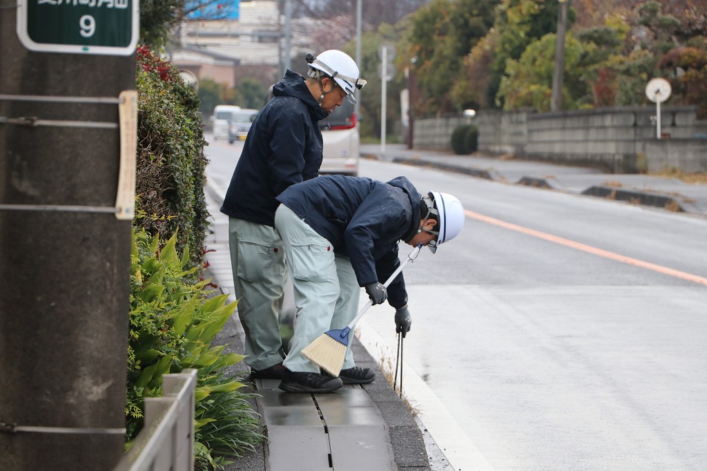 清掃活動の様子