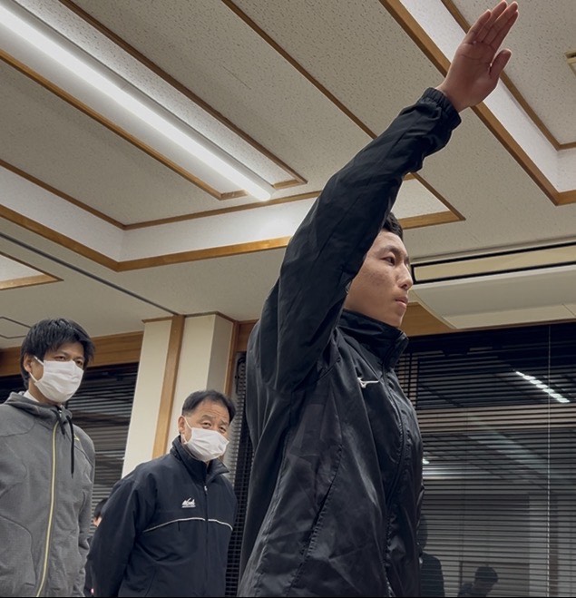 かながわ駅伝選手宣誓