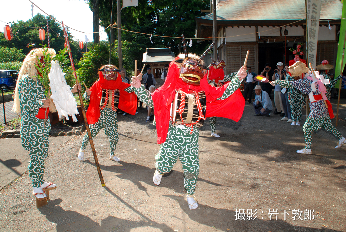 令和8年度【県指定無形民俗文化財】三増の獅子舞の演舞が行われました