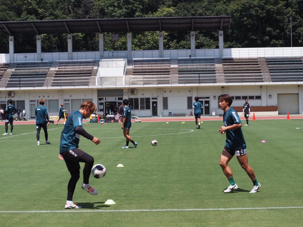 sc相模原選手練習