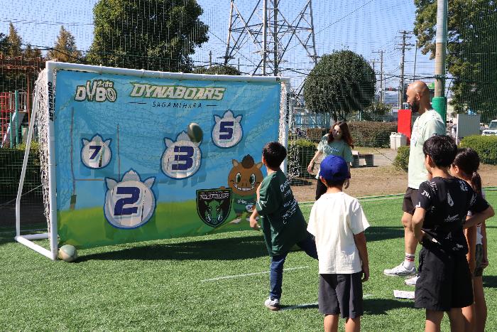 ラグビー体験