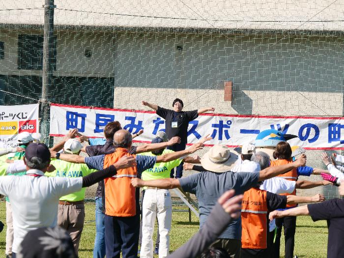 みんなでラジオ体操