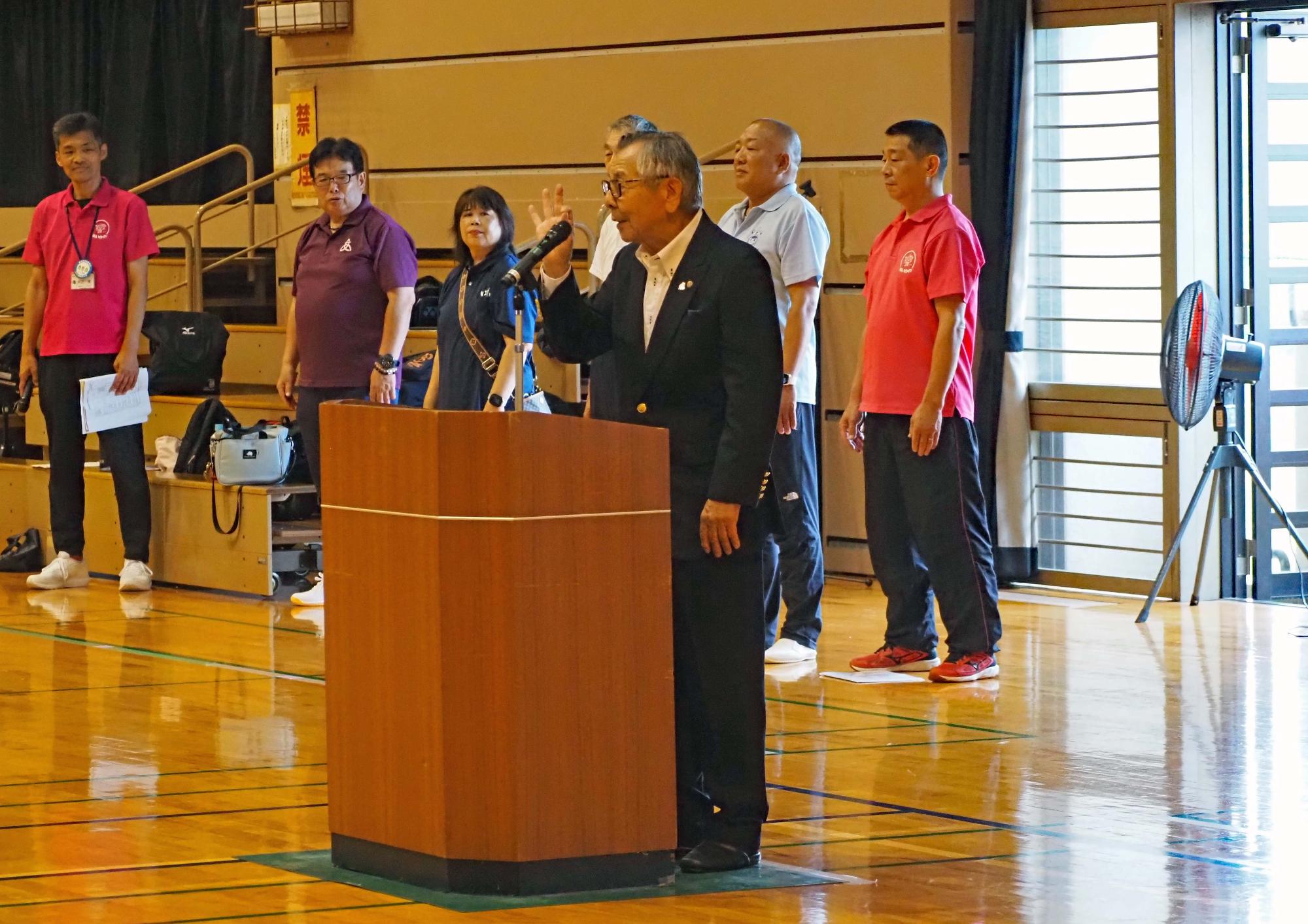 2026スポーツ推進委員交流会開会式清川村教育長