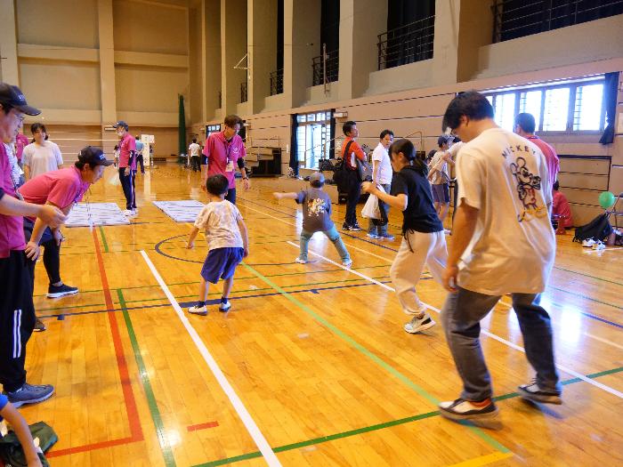 体力測定コーナー