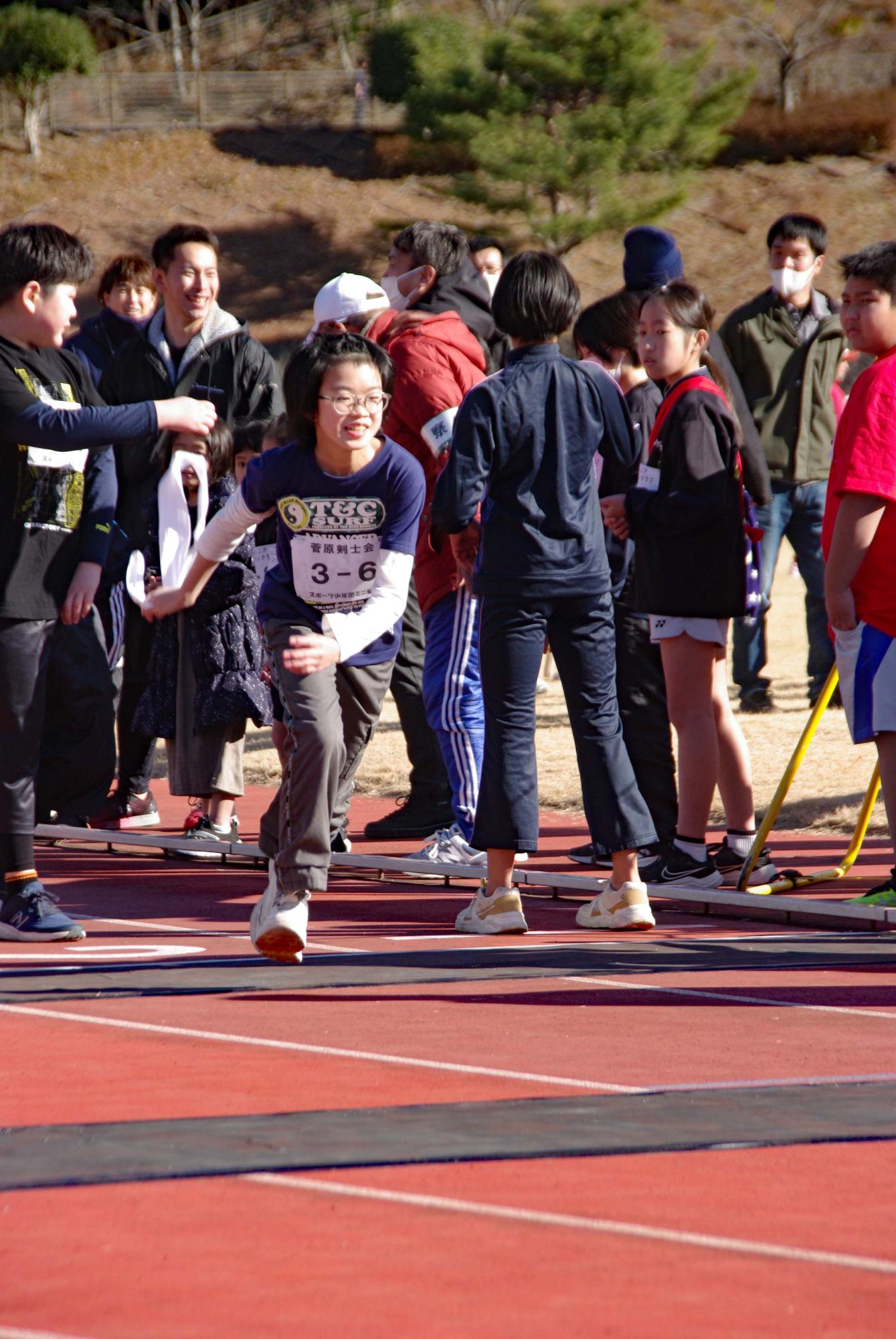 スポーツ少年団ミニ駅伝競走大会