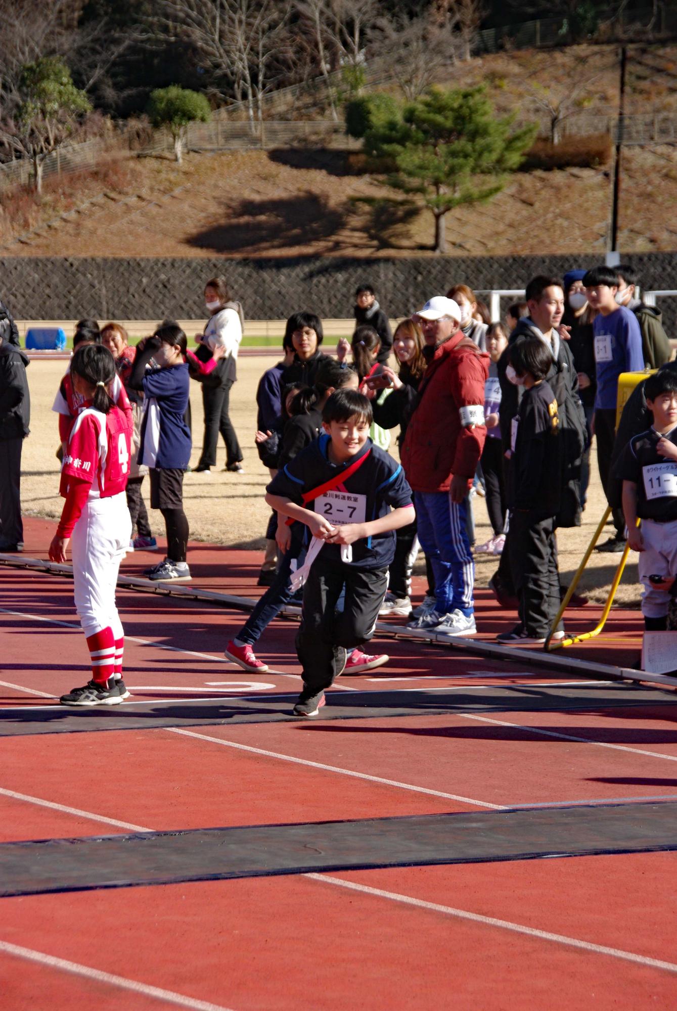 スポーツ少年団ミニ駅伝競走大会