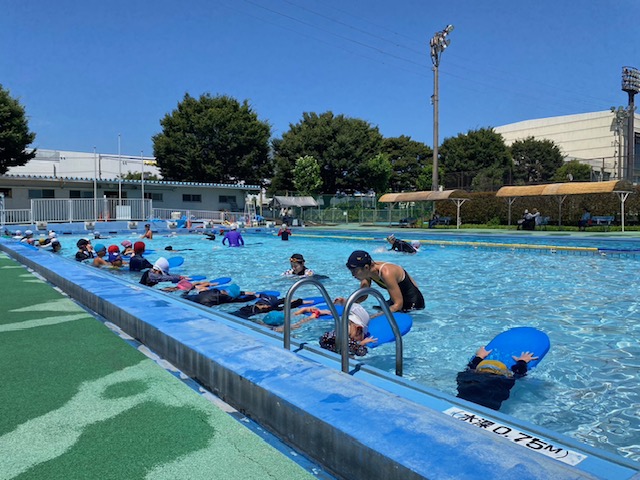 （イメージ）水泳教室を開催しました！