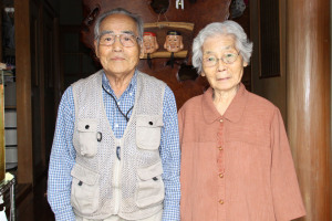 （写真）ご結婚60周年のご夫妻