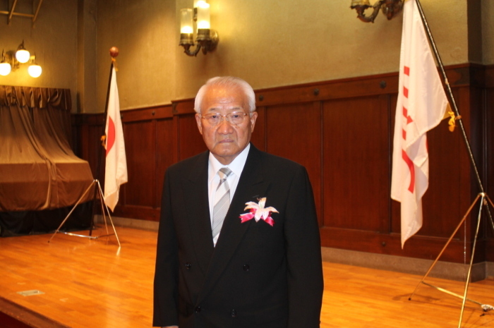 （写真）授賞式での市川さん