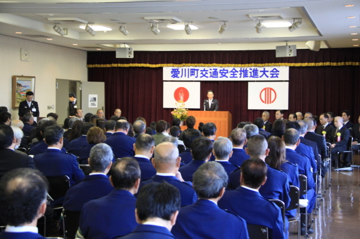 （写真）町長あいさつ