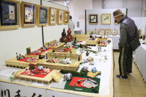 （写真）手芸の展示