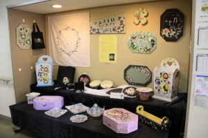 （写真）手芸の展示