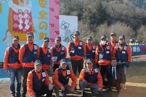 （写真）消防団支援隊の皆さん