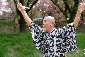 （写真）ステージイベントのかっぽれ