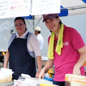 （写真）国際交流屋台村