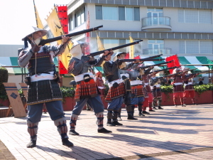 （写真）北条・武田武者行列