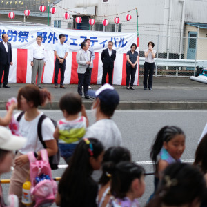 （写真）小野澤町長のあいさつ