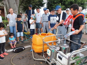 （写真）訓練の様子