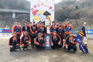 （写真）愛川町消防団支援隊の皆さん