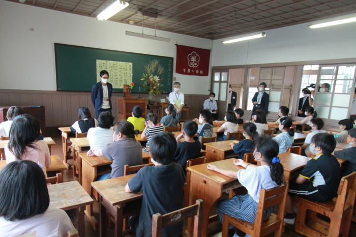 （写真）特別授業の様子