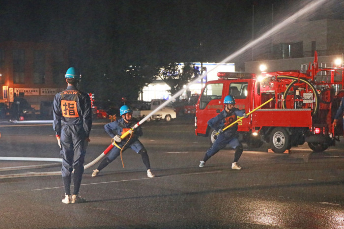 （写真）訓練の様子