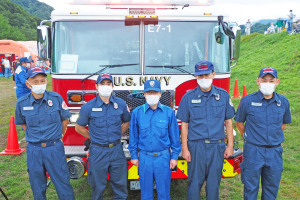 （写真）厚木基地の消防車