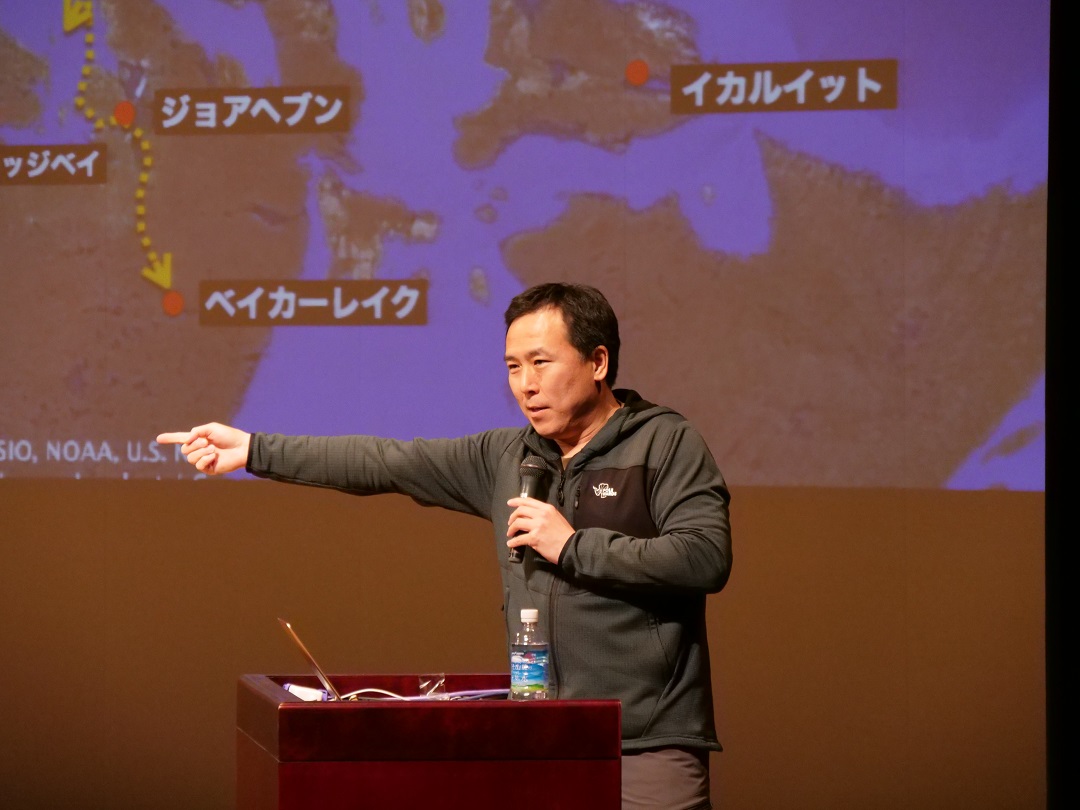 （画像）荻田泰永さんの講演