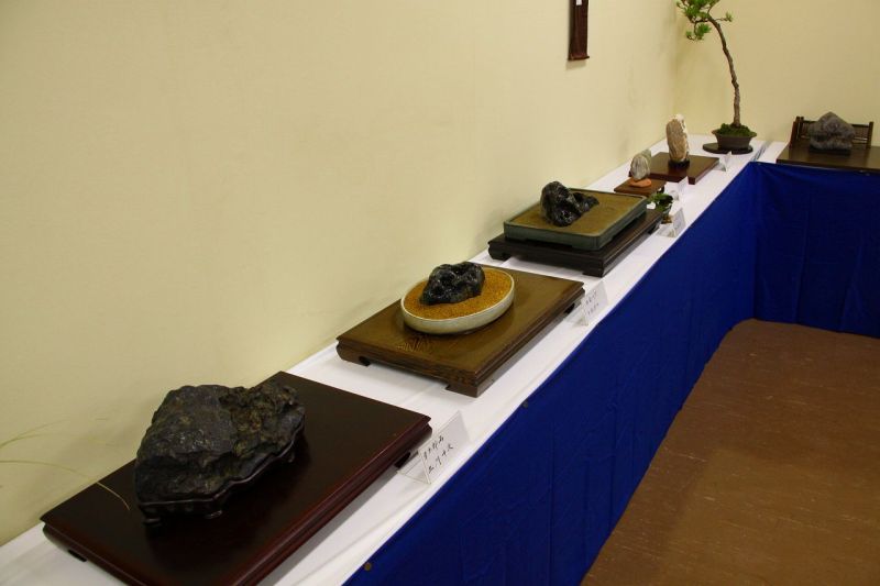 (写真)水石の展示