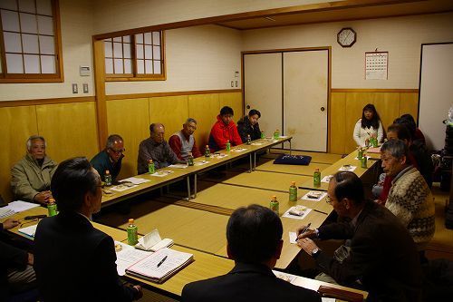 (写真)12月6日 三増区ふれあいファミリアミーティングの様子