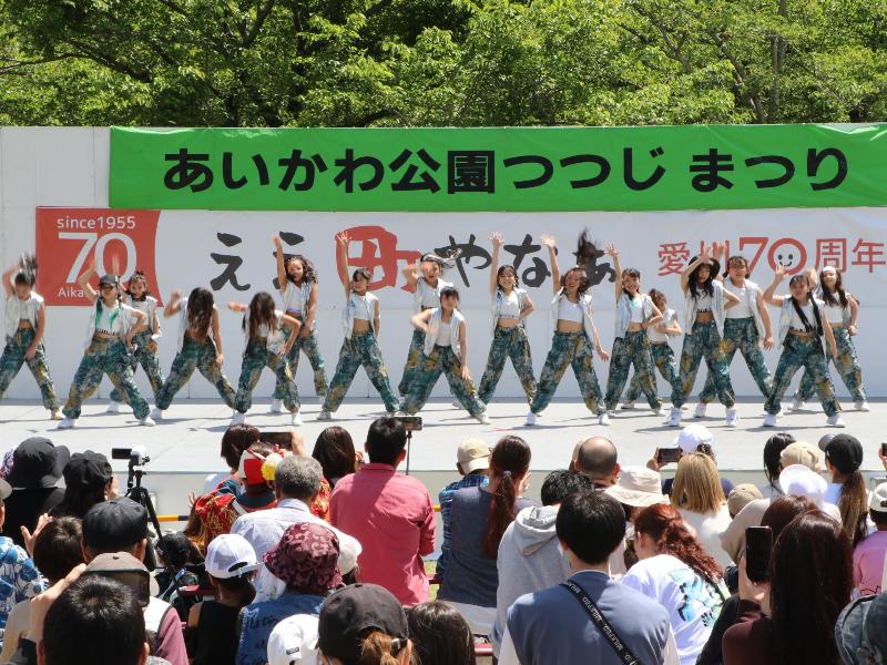 （写真）愛川キッズビクスのダンスショー