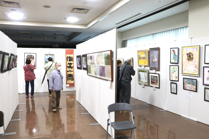 （写真）文化展の作品展示